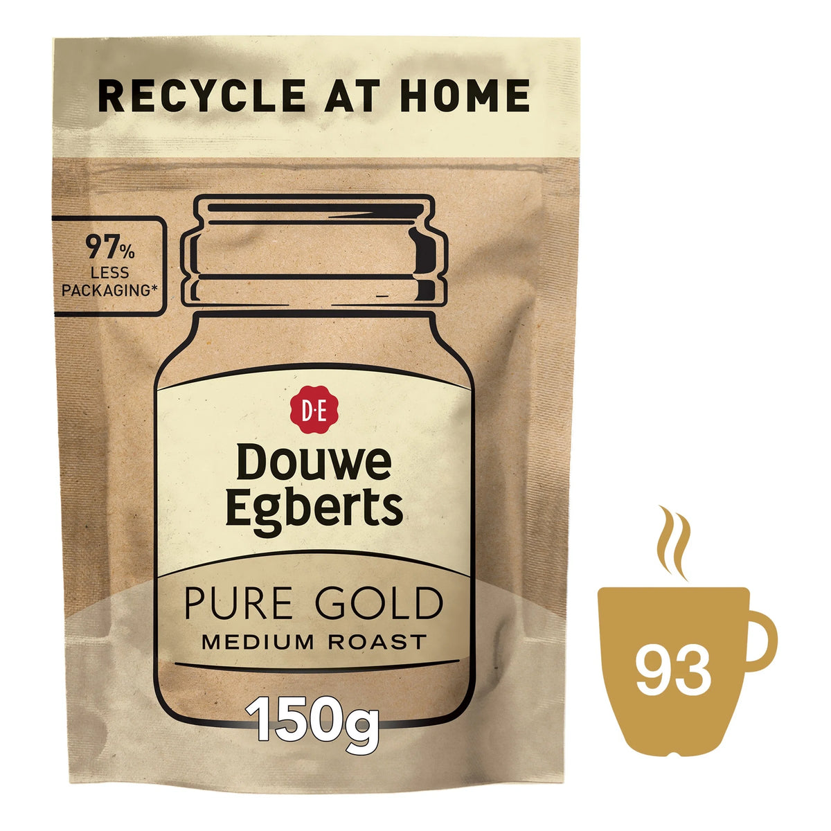 Pure Gold Paper Refill Instant by DOUWE EGBERTS
