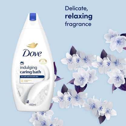 Caring Bath Indulging Cream Bath Soak Bubble Bath 450ml by Dove