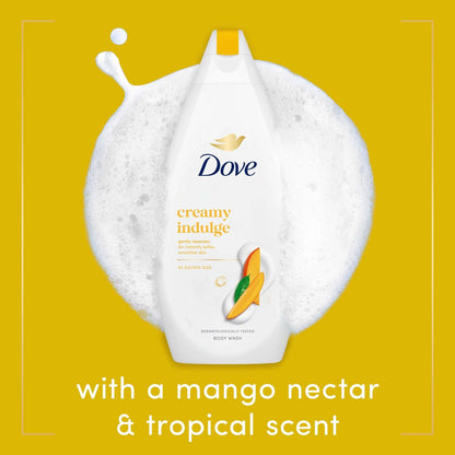 Creamy Indulge Body Wash Shower Gel 450 Ml by Dove