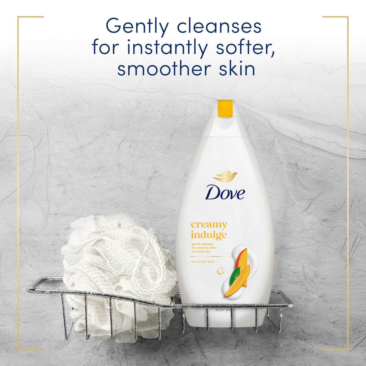 Creamy Indulge Body Wash Shower Gel 450 Ml by Dove