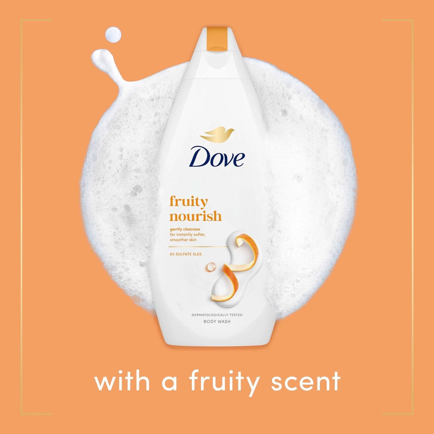 Fruity Nourish Body Wash Shower Gel 450ml by Dove