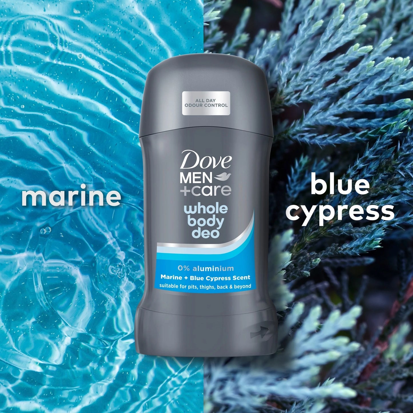 Men+Care Marine & Blue Cypress 48h by Dove