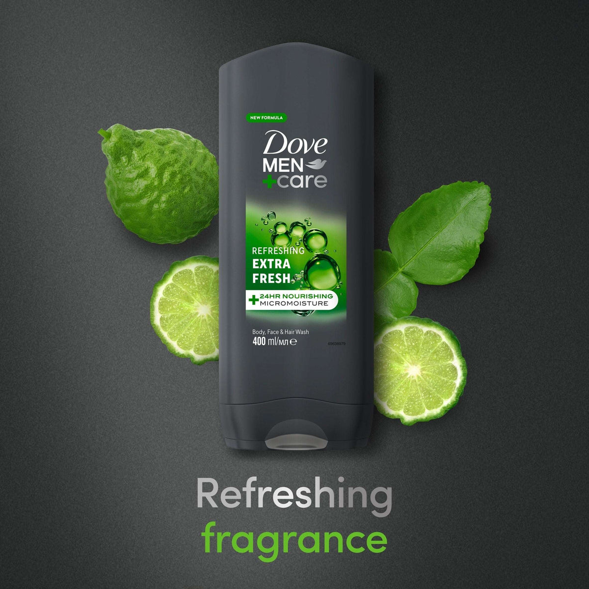 Men+Care Refreshing 3-in-1 Hair, Face by Dove