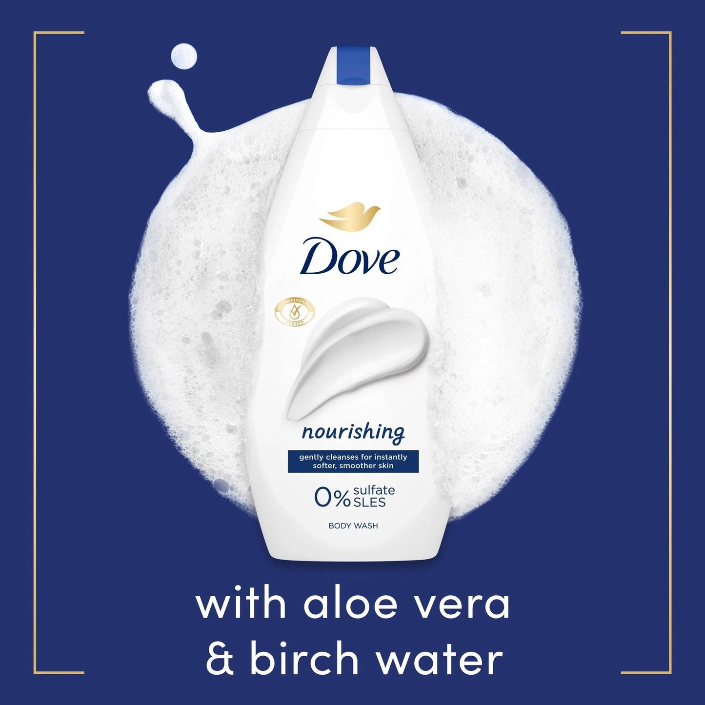 Nourishing Body Wash Shower Gel 450 Ml by Dove