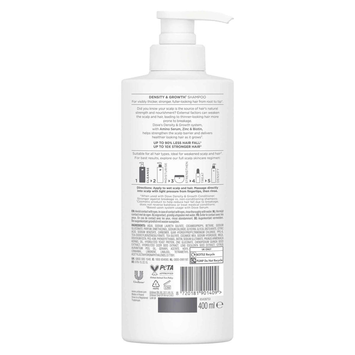 Scalp Hair Therapy Density & Growth by Dove