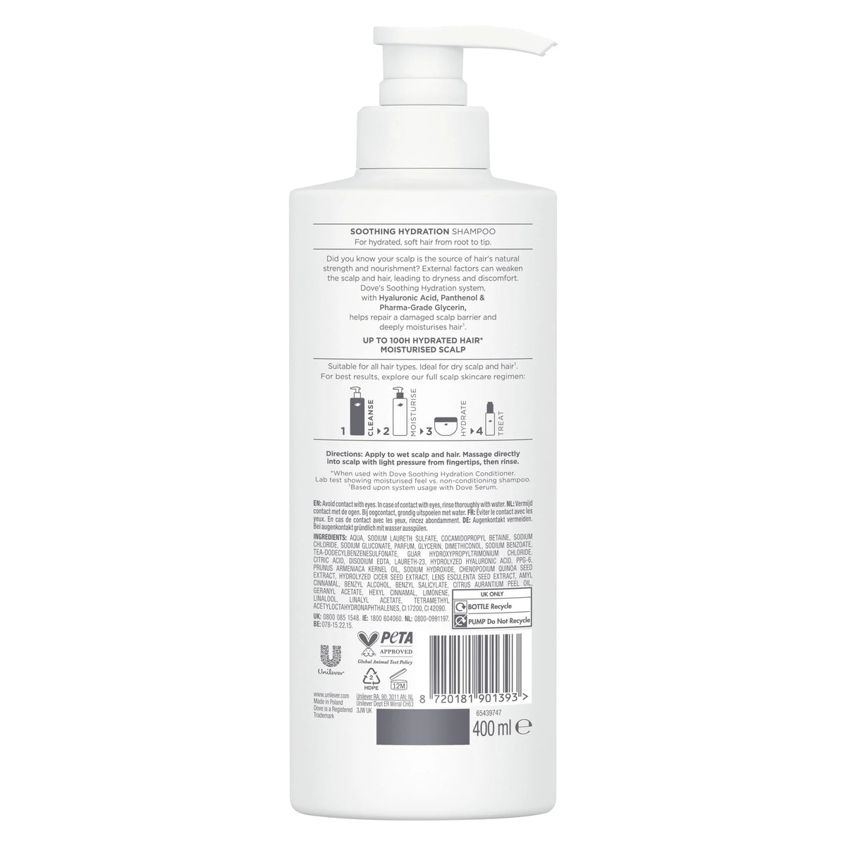 Scalp Hair Therapy Soothing Hydration by Dove