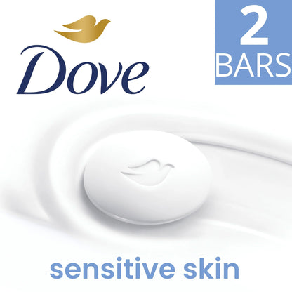 Sensitive Beauty Bar Soap With 1/4 by Dove