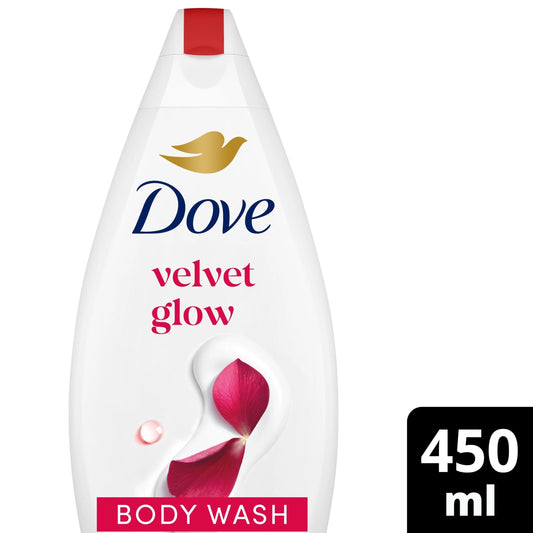 Silky Velvet Body Wash Shower Gel 450 Ml by Dove