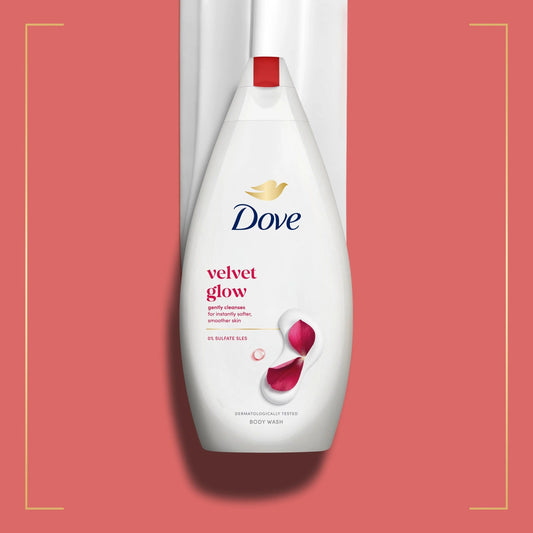 Silky Velvet Body Wash Shower Gel 450 Ml by Dove