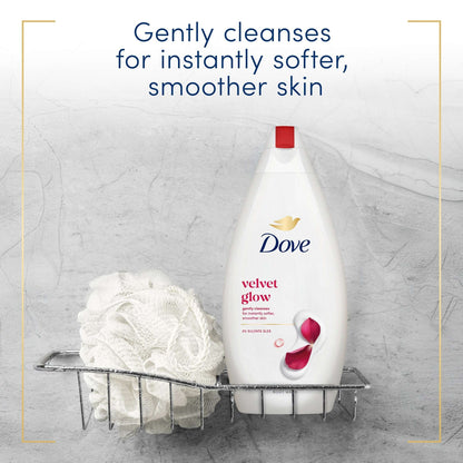 Silky Velvet Body Wash Shower Gel 450 Ml by Dove