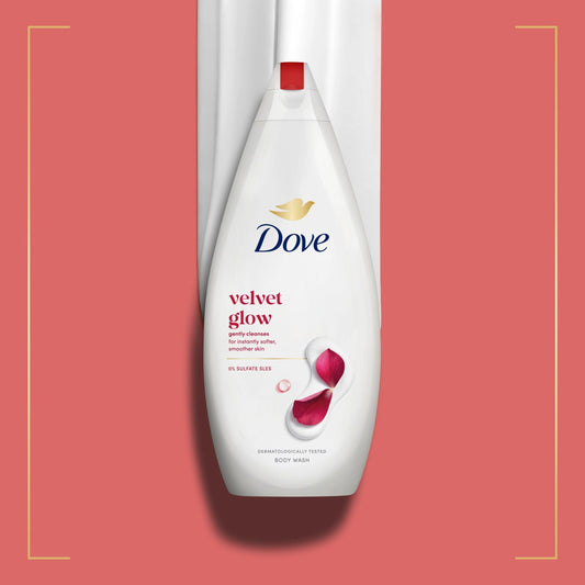 Velvet Glow Body Wash Shower Gel 720ml by Dove