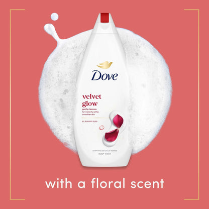 Velvet Glow Body Wash Shower Gel 720ml by Dove