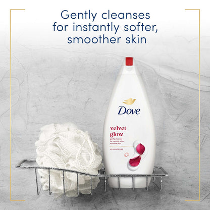 Velvet Glow Body Wash Shower Gel 720ml by Dove