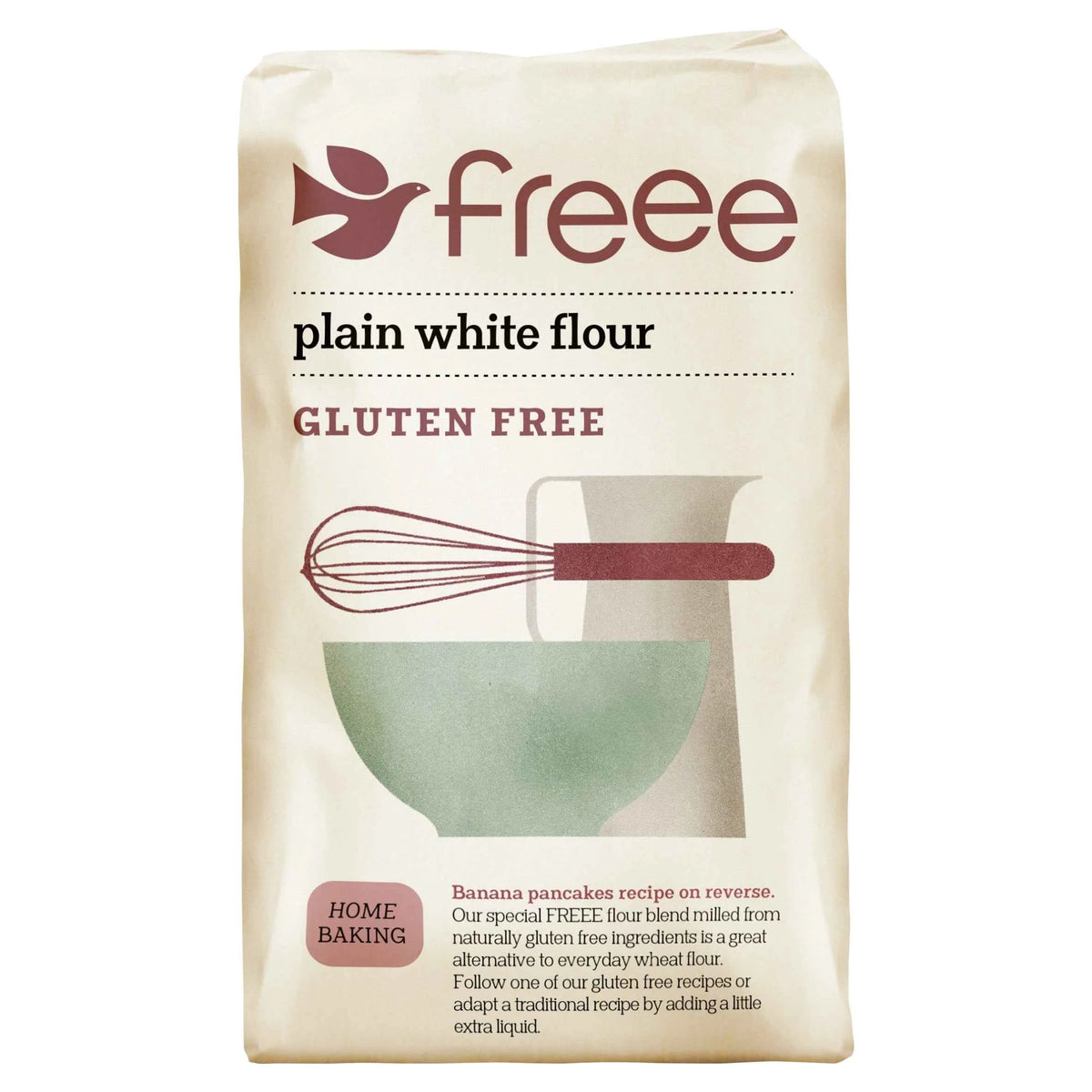 Gluten Free Plain Flour 1kg by DOVES FARM