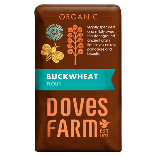 Organic Buckwheat Flour 1kg by DOVES FARM