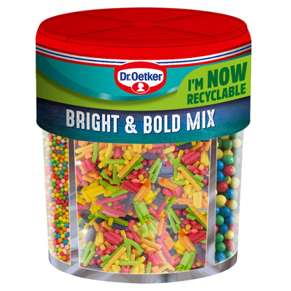 Bright & Bold Sprinkles Mix 109g by DR OETKER