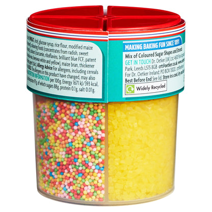 Bright & Bold Sprinkles Mix 109g by DR OETKER