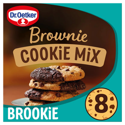 Dr Oetker Brookie Cookies Baking Mix 390g by Dr. Oetker