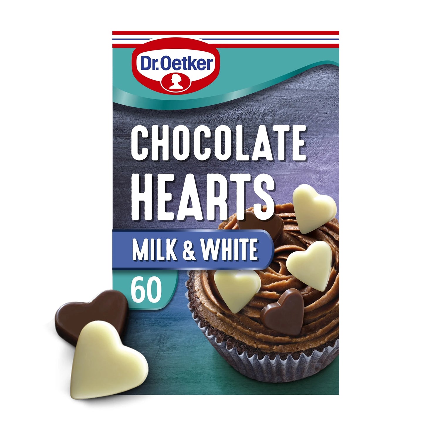 Chocolate Hearts 40g by Dr. Oetker