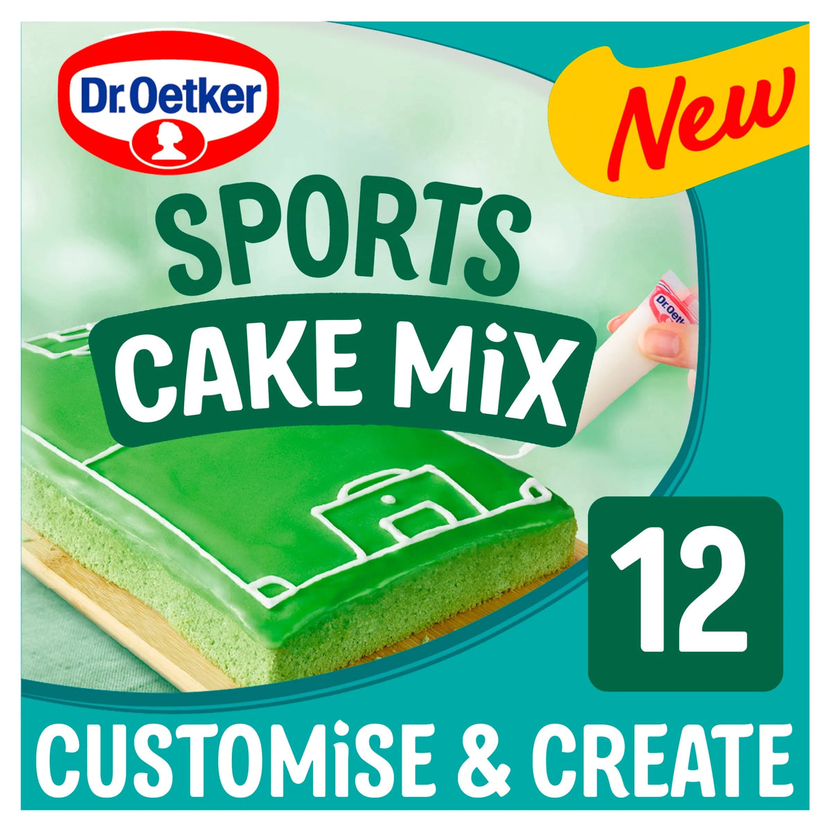 Customise & Create Sports Cake Mix by Dr. Oetker