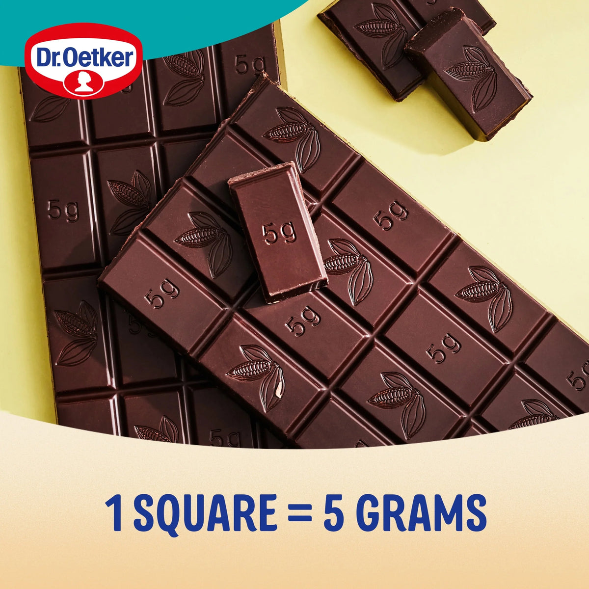 Dark Chocolate 54% Cocoa 100g by Dr. Oetker
