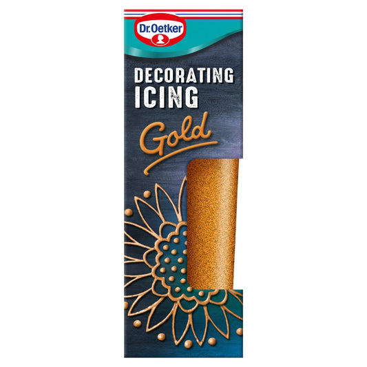 Dr Oetker Decorating Icing Gold 50g by Dr. Oetker