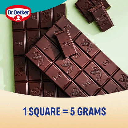 Extra Dark Chocolate 72% 100g by Dr. Oetker