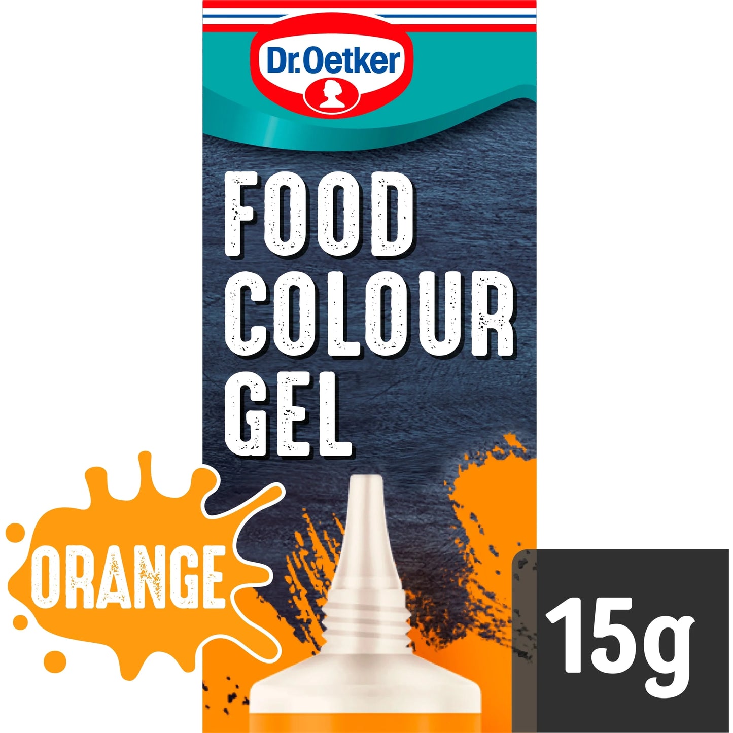 Extra Strong Food Colour Gel - Orange 15g by Dr. Oetker