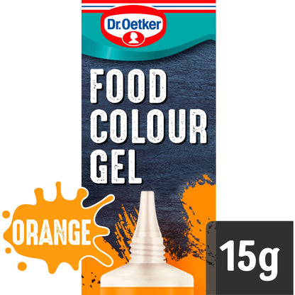 Extra Strong Food Colour Gel - Orange 15g by Dr. Oetker
