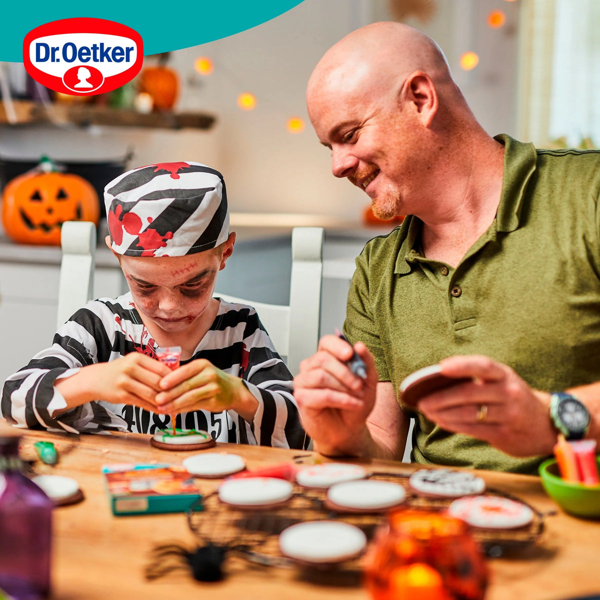 Halloween Decorating Icing 4 X19g by Dr. Oetker at The British Vault