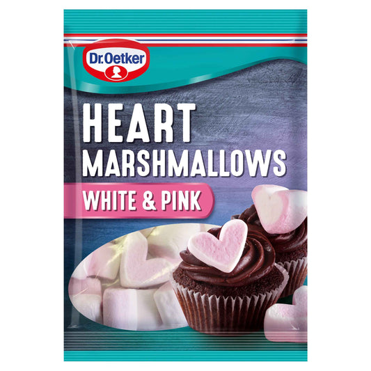 Dr.oetker Heart Shaped Mallows 100g by Dr. Oetker