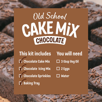 Old School Cake Mix - Chocolate by Dr. Oetker