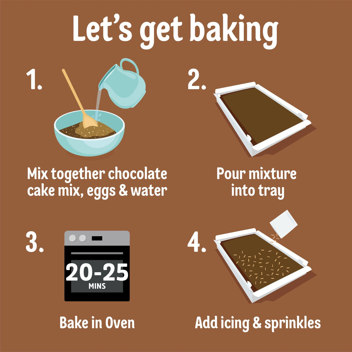 Old School Cake Mix - Chocolate by Dr. Oetker