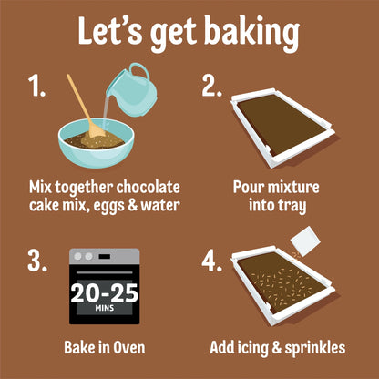Old School Cake Mix - Chocolate by Dr. Oetker