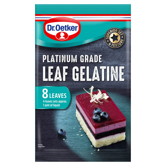 Dr Oetker Platinum Grdleaf Gelatine 13g by Dr. Oetker
