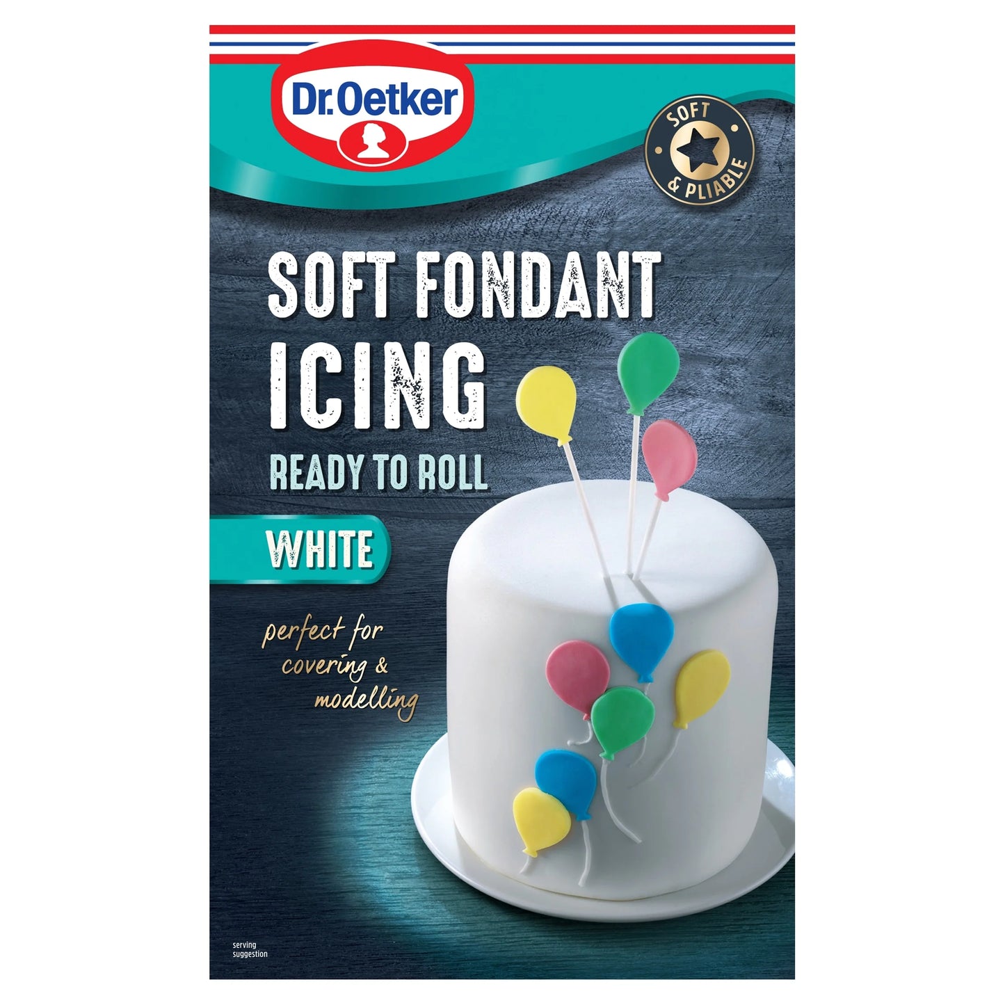 Dr Oetker Ready To Roll White Icing 1kg by Dr. Oetker