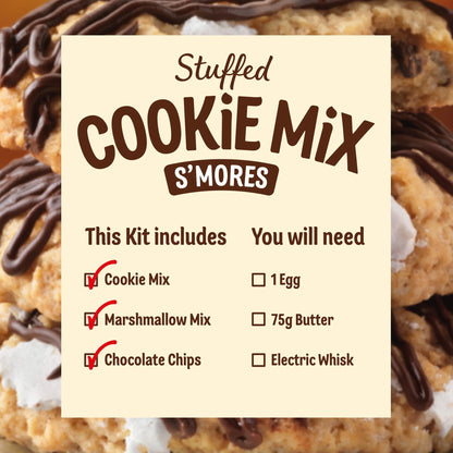 Smores Stuffed Cookie Mix 340g by Dr. Oetker