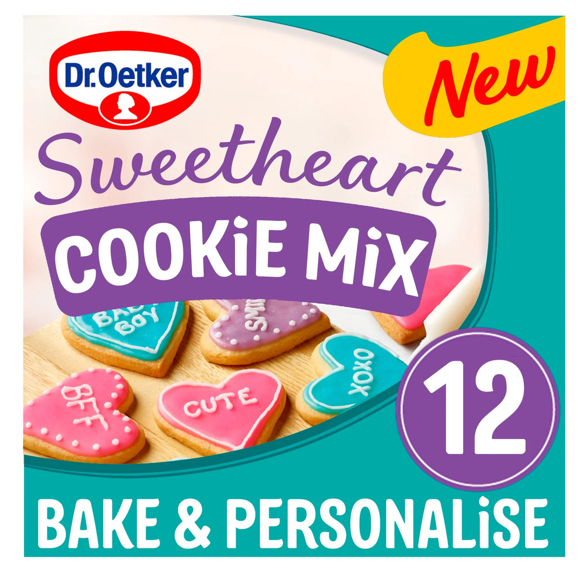 Sweetheart Biscuit Mix 357g by Dr. Oetker