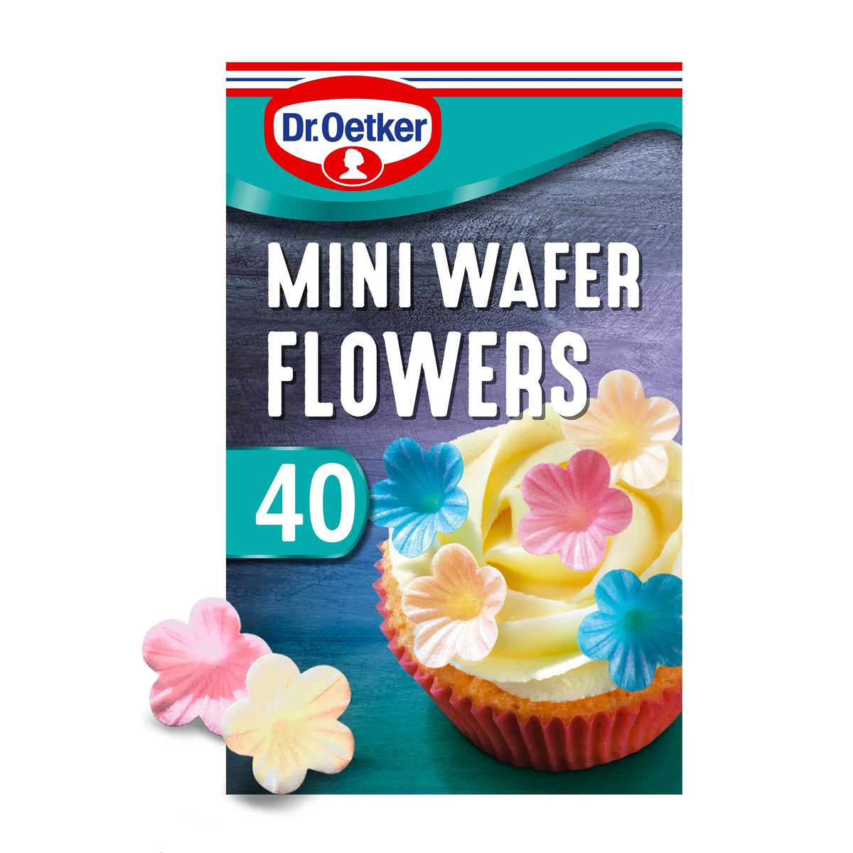 Dr Oetker Wafer Flowers 40's by Dr. Oetker