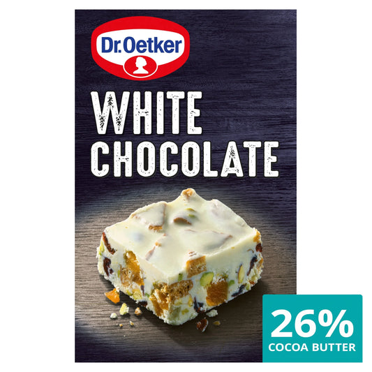 White Chocolate 26% Cocoa 100g by Dr. Oetker
