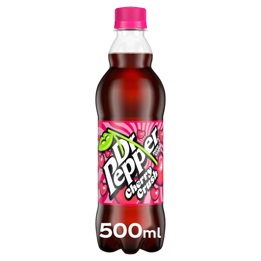 Zero Sugar Cherry Crush 500ml by Dr Pepper