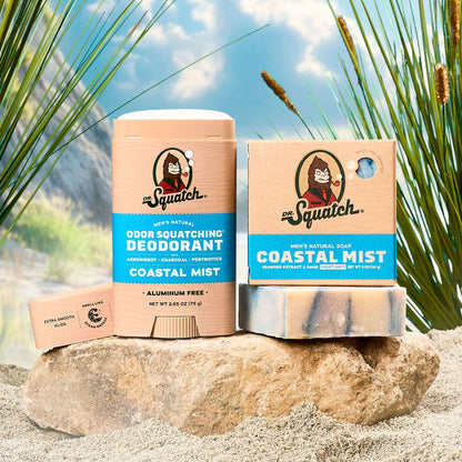 Natural Soap Bar Coastal Mist 141g by DR. Squatch