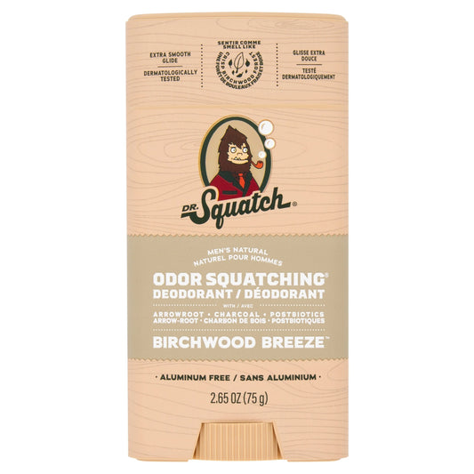 Natural Stick Deodorant Birchwood by DR. Squatch