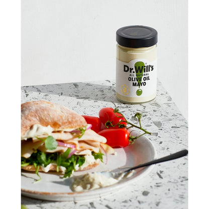 Olive Oil Mayo 175g by Dr. Will's
