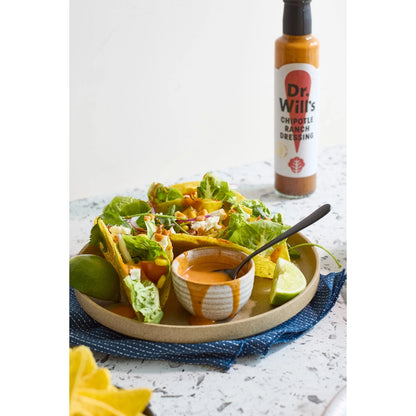 Dr Wills Chipotle Ranch Dressing 245g by Dr. Will's