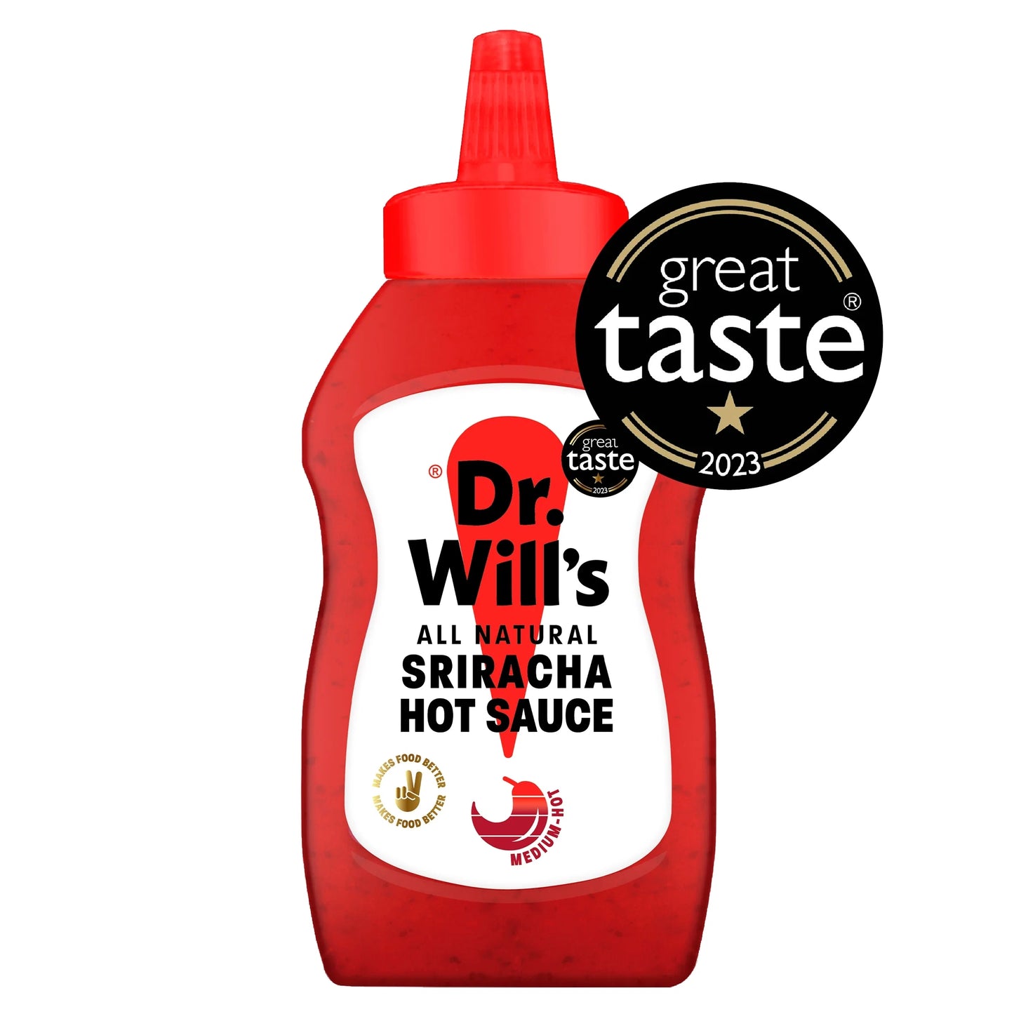Dr Wills Sriracha Hot Sauce 275g by Dr. Will's