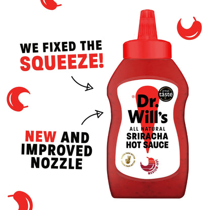 Dr Wills Sriracha Hot Sauce 275g by Dr. Will's