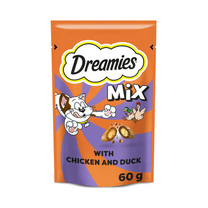 Mix Chicken & Duck 60g by DREAMIES at The British Vault