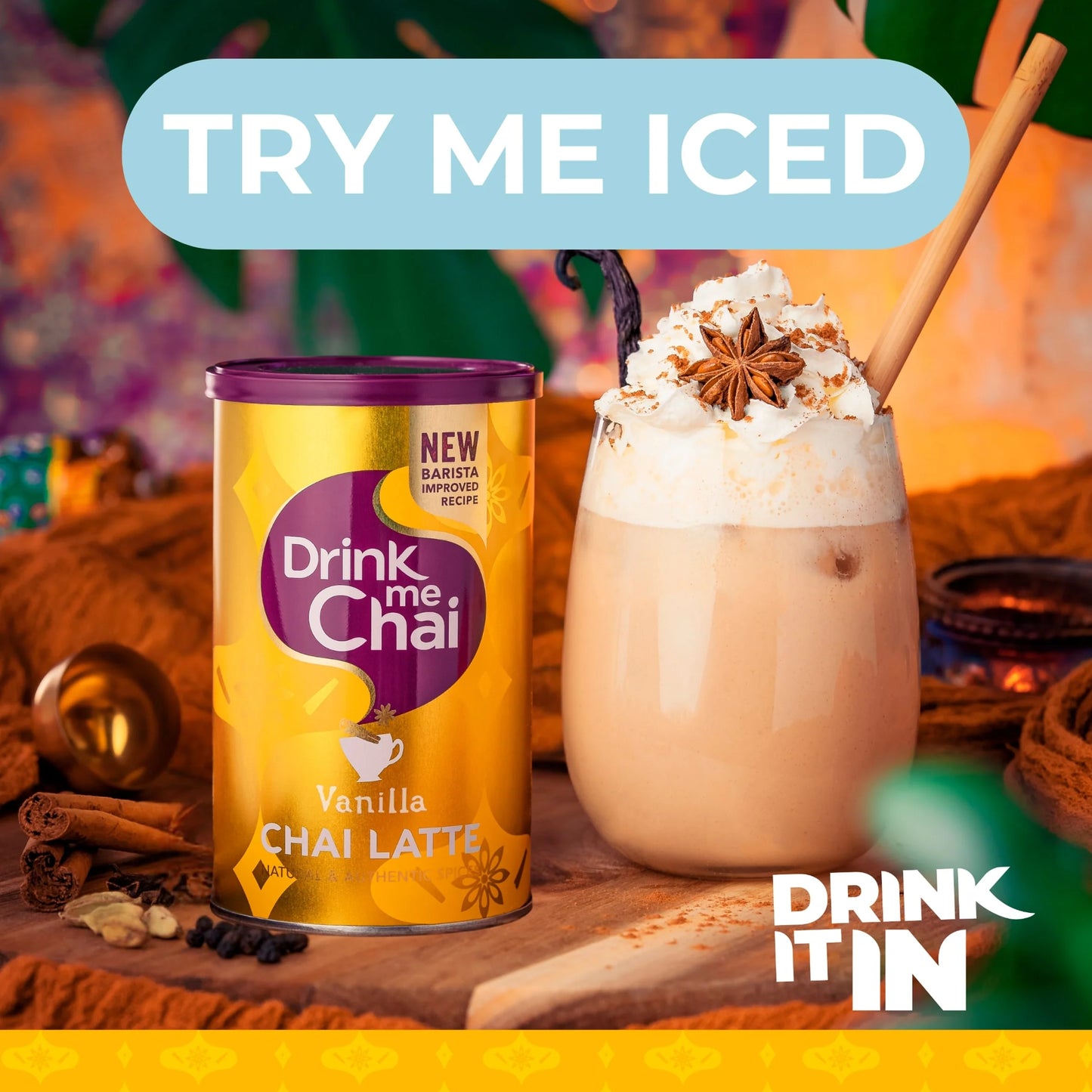 Vanilla Chai Latte 250g by Drink me Chai