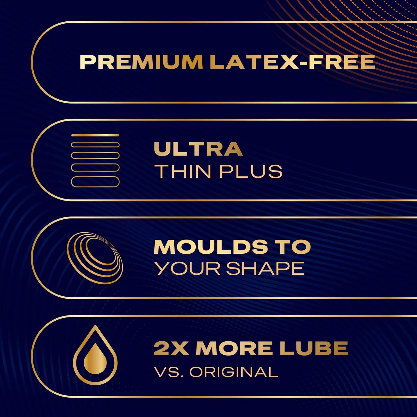 Intensity Premium Extra Lube Latex-free Condoms 9s by durex